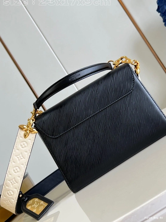 First bag ru TWIST LOUIS MM-23*17*9.5CM VUITTON 0715